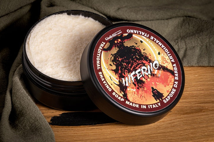 The Goodfellas' Smile Inferno Tallow Shaving Soap, Made in Italy