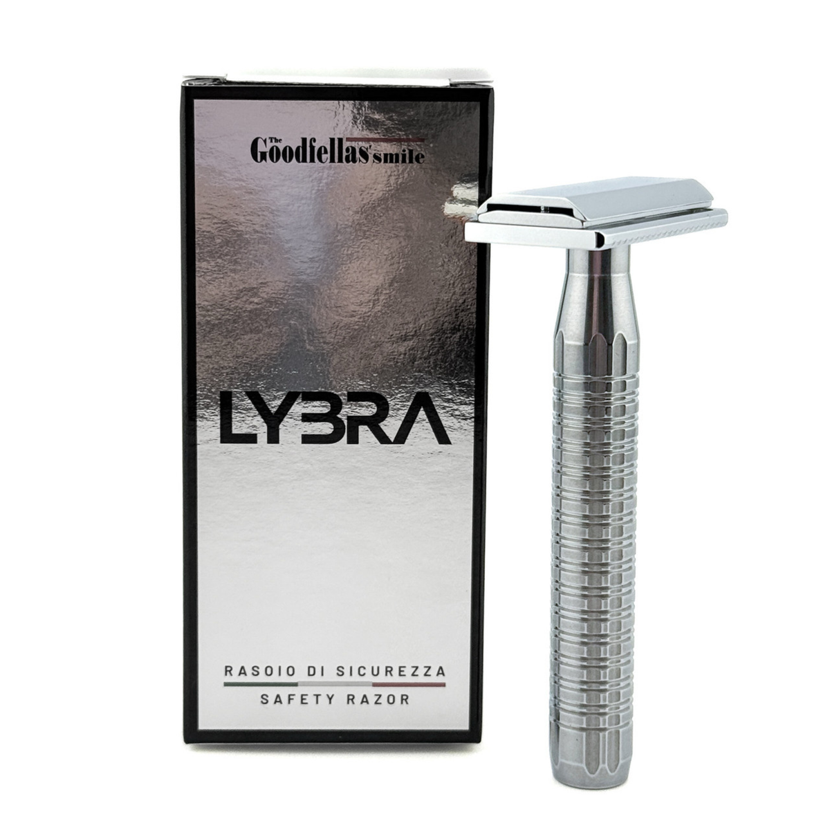 The Goodfellas' Smile Lybra Safety Razor in 316L Stainless Steel