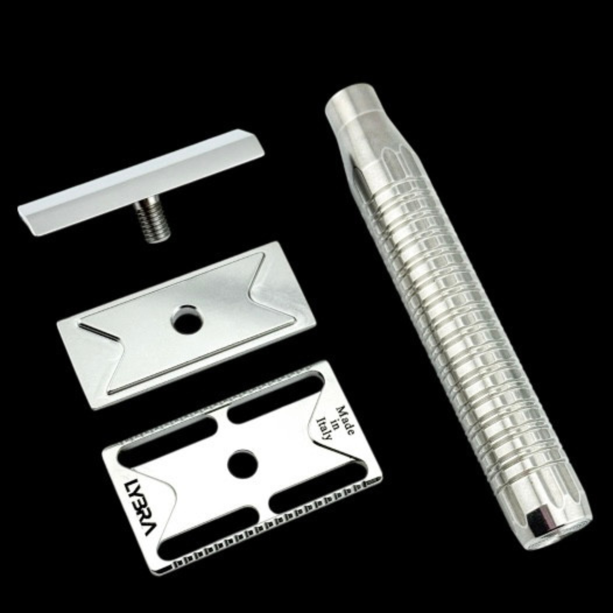 The Goodfellas' Smile Lybra Safety Razor in 316L Stainless Steel