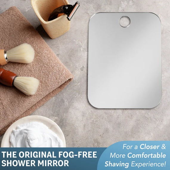 The Shave Well Company Anti-Fog Shower Mirror