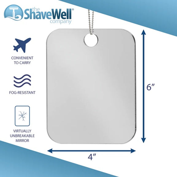 The Shave Well Company Camping Mirror