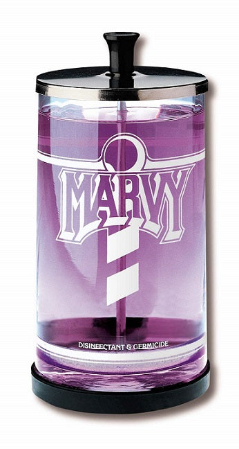 William Marvy No. 6 Manicurist Disinfectant Glass Jar