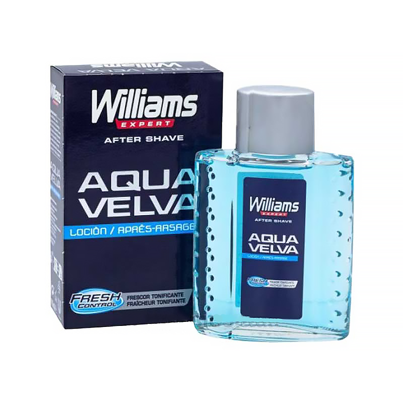 Williams Aqua Velva Aftershave Lotion (Spanish Version)