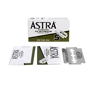 10 Astra Green Double Edge Safety Razor Blades