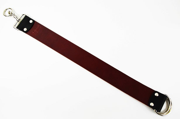 2" English Bridle Deluxe Hanging Strop w/ D-Ring "Ashcroft Collection" (Hanging Leather Strops)