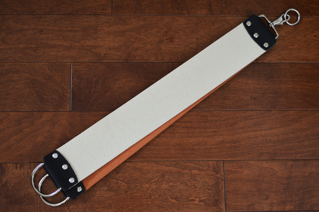 3" English Bridle Chestnut Hanging Strop w/ D-Ring