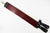 3" English Bridle Hanging Strop w/Leather Handle, Straight Razor Strop