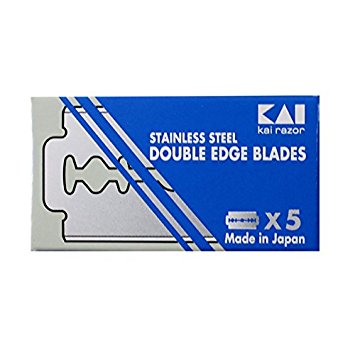 5 Kai Double Edge Safety Razor Blades