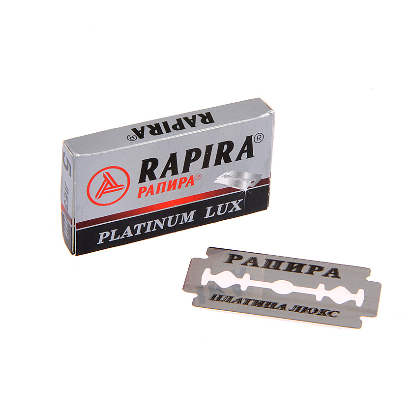 5 Rapira Platinum Lux Double Edge Blades