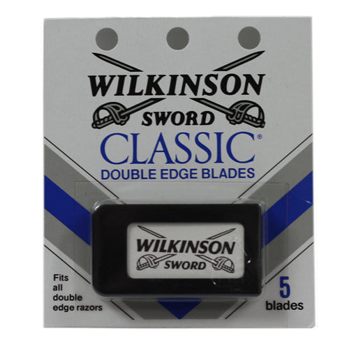 5 Wilkinson Sword Classic Double Edge Razor Blades