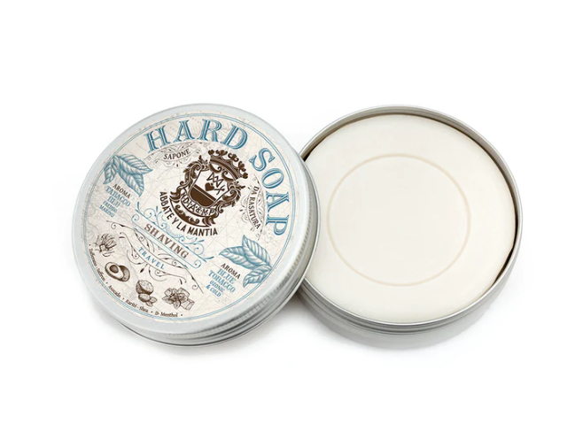 Abbate Y La Mantia Blue Tobacco Hard Shaving Soap