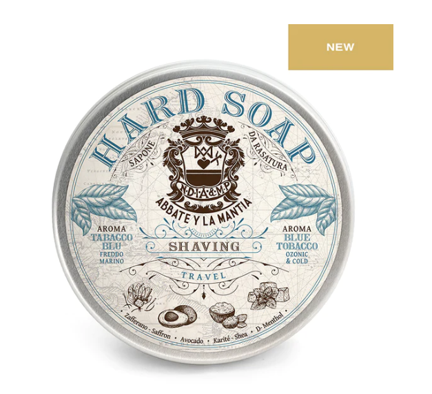 Abbate Y La Mantia Blue Tobacco Hard Shaving Soap