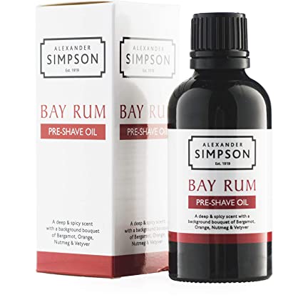 Alexander Simpson Pre-Shave Oil, Bay Rum