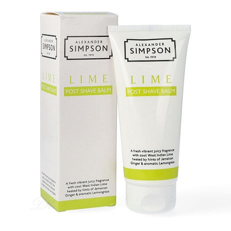Alexander Simpson Post Shave Balm, Lime