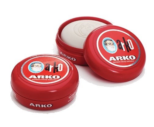 Arko Shaving Soap Puck in Bowl