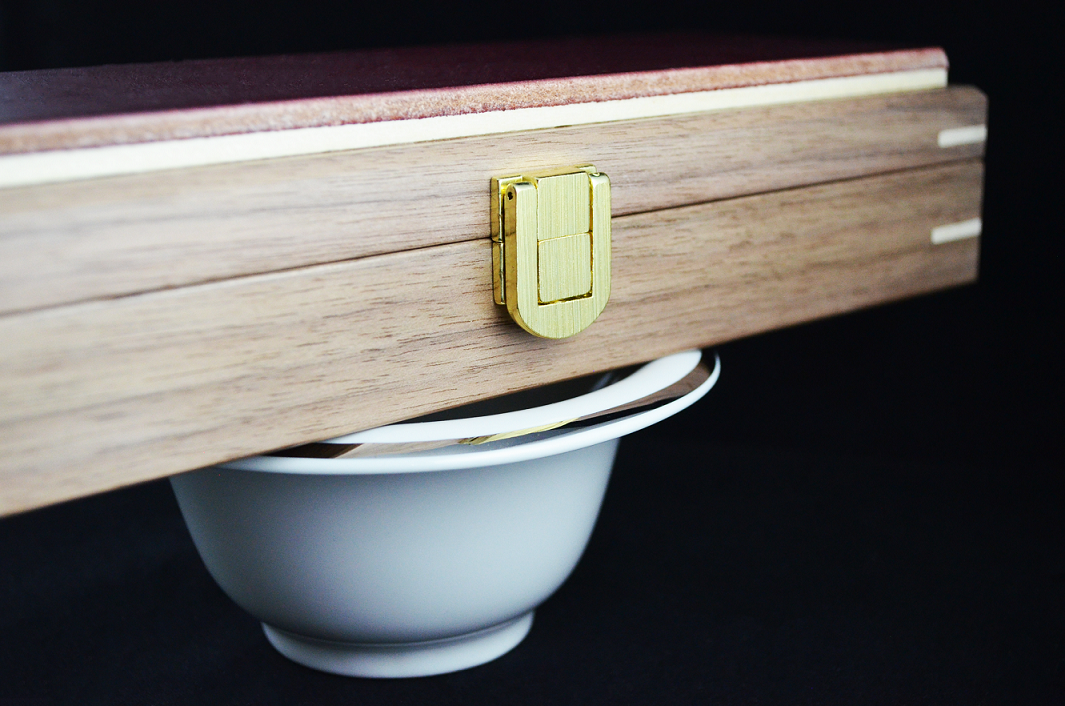 Handmade Walnut Custom Straight Razor Stropping Box - The Classic Edge ...