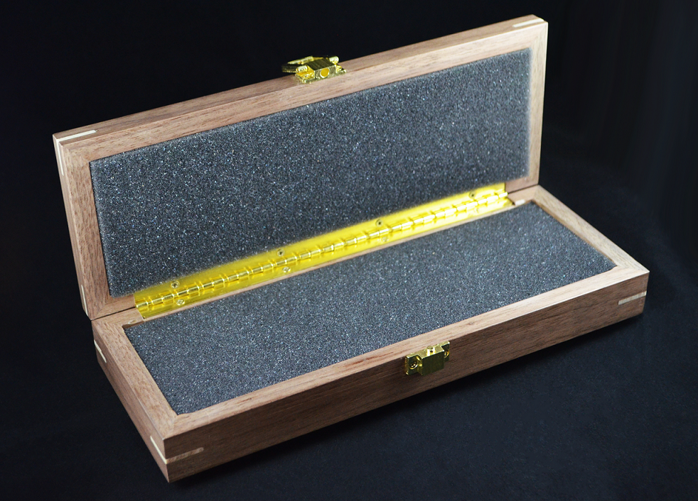 Handmade Walnut Custom Straight Razor Stropping Box - The Classic Edge ...