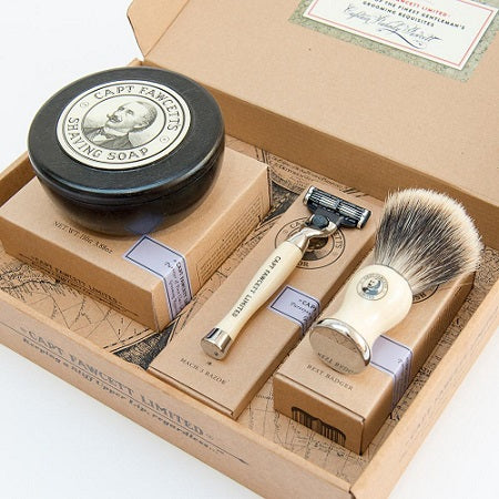 Captain Fawcett&#39;s Shaving Box Gift Set