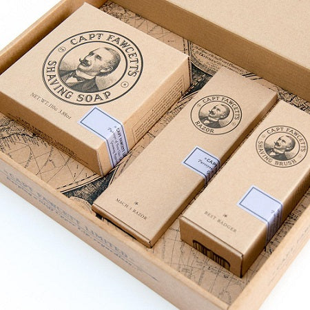 Captain Fawcett&#39;s Shaving Box Gift Set