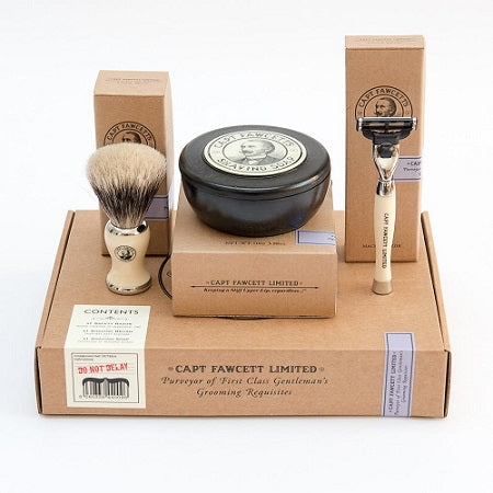 Captain Fawcett&#39;s Shaving Box Gift Set