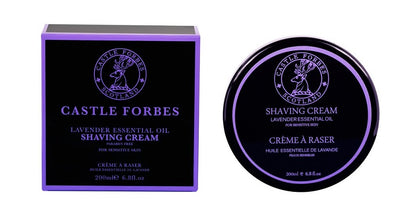 Castle Forbes Lavender Essential Oil Shaving Cream