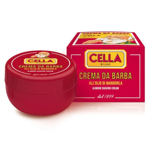 Cella Shaving Cream with Almond Oil