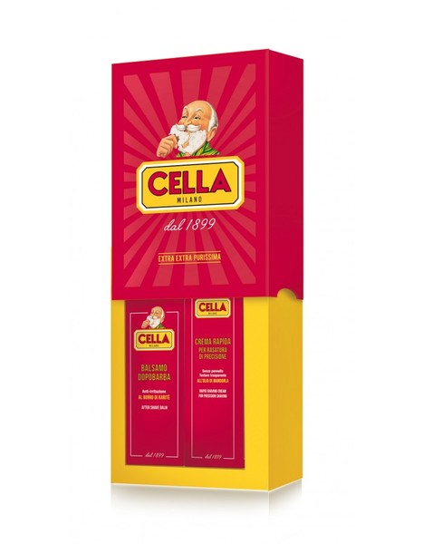 Cella Rapid Shaving Cream and Balm Luxury Gift Set