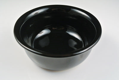 Ceramic Black Shaving Bowl