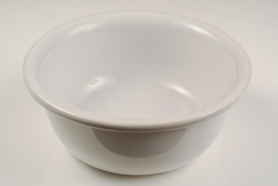 Ceramic White Shaving Bowl