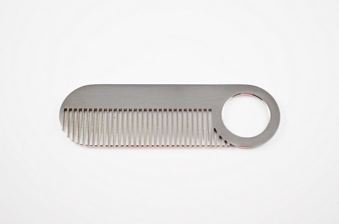Chicago Comb Co. ModelStainless Steel Beard &amp; Mustache Comb