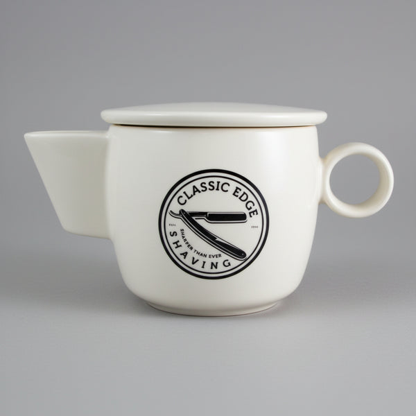Luxury Ivory Shaving Scuttle Made in England - The Classic Edge Shaving ...