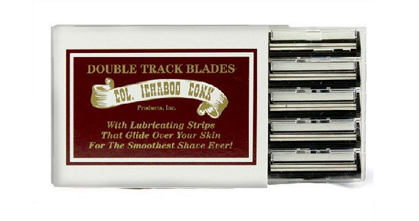 Col. Conk Double Track Blades (Pack of 10)