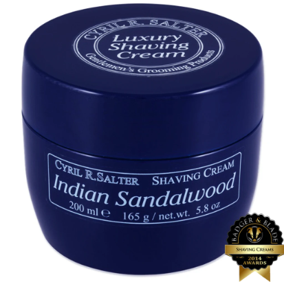 Cyril R. Salter Indian Sandalwood Shaving Cream