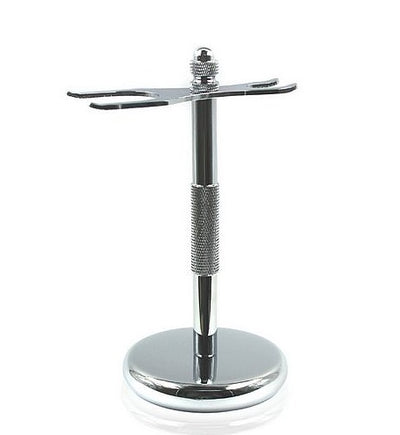 DE Safety Razor and Brush Stand