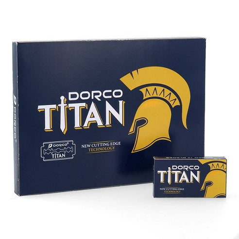 Dorco Titan Double Edge Razor Edges, 100 Pack