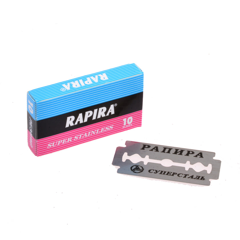 10 Rapira Super Stainless Classic Double Edge Blades