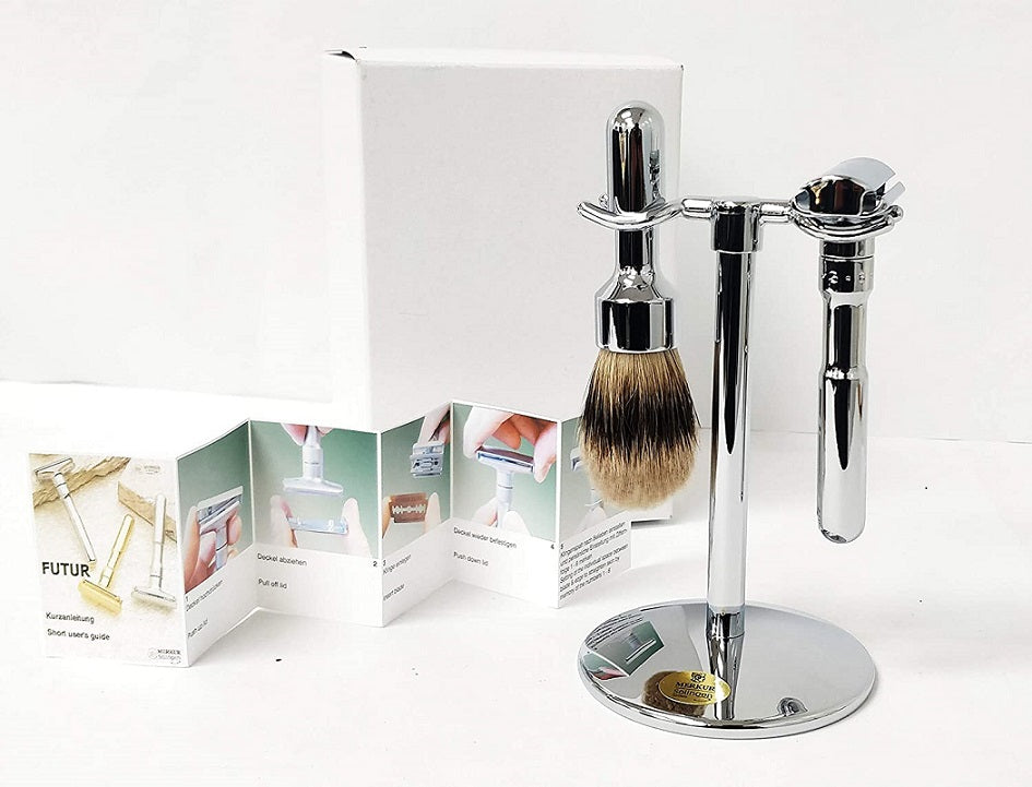 Dovo Merkur Futur 3-Piece Set, Polished Finish