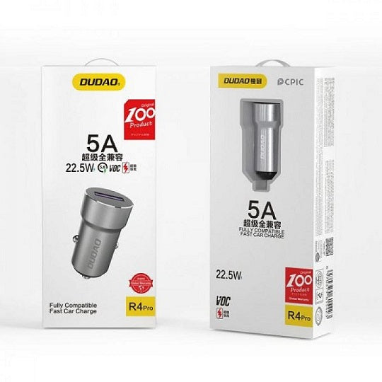 Fast USB Car Charger - 5A / QC 5.0 (Supports Quick Charge)
