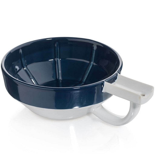 Fine Accoutrements Lather Bowl (Blue/White)