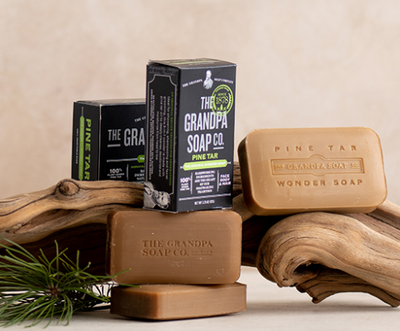Grandpa Soap Co. Pine Tar Bar Soap