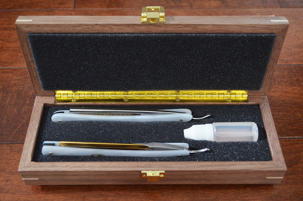 Handmade Walnut Custom Straight Razor Stropping Box