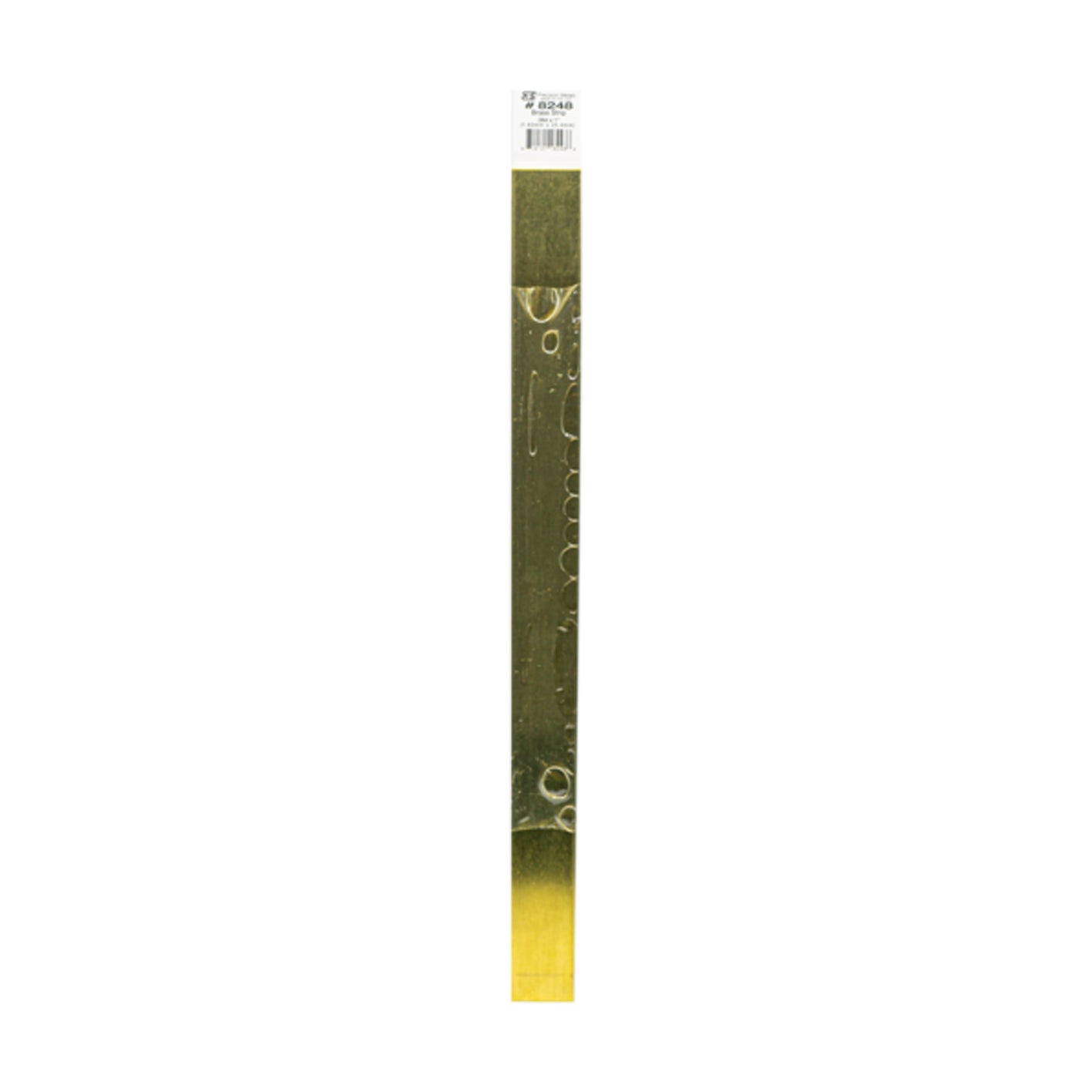 K&S™ Brass Strip: 0.064" Thick x 1" Wide x 12" Long (1 Piece)