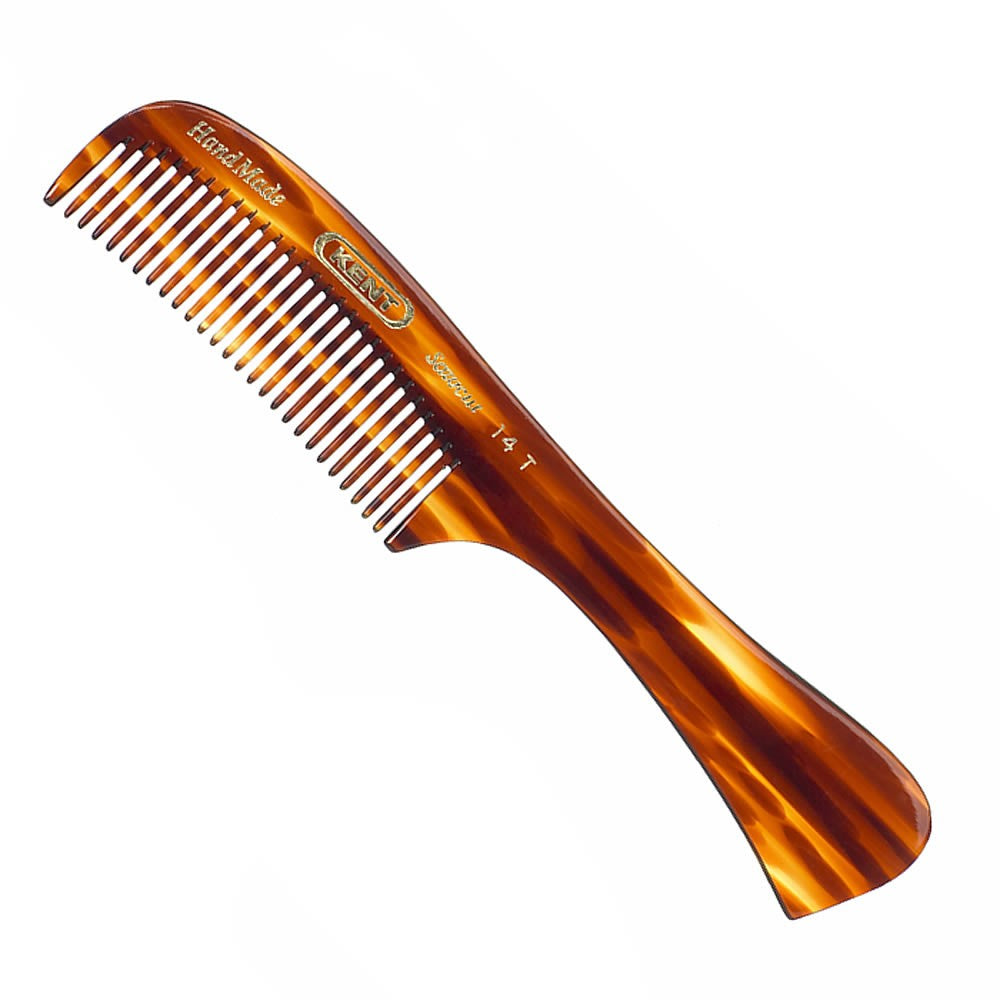Kent 14T Handmade Rake Comb - Medium Size, Coarse