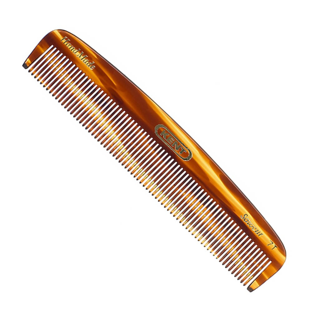 Kent 7T Handmade Pocket Comb - Fine