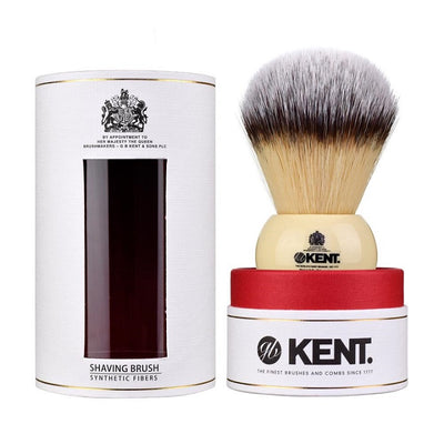 Kent Ivory Extra Large Synthetic Shaving Brush