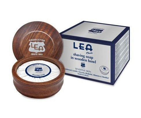 LEA Classic Shaving Soap in Wooden Bowl