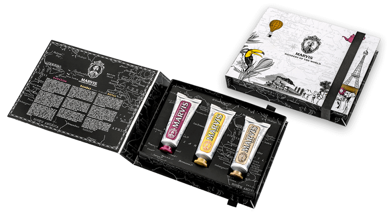 Marvis Wonders of the World Toothpaste Gift Set Limited Edition