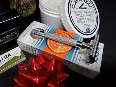 Merkur 23C Safety Razor 6 - Piece Shaving Set