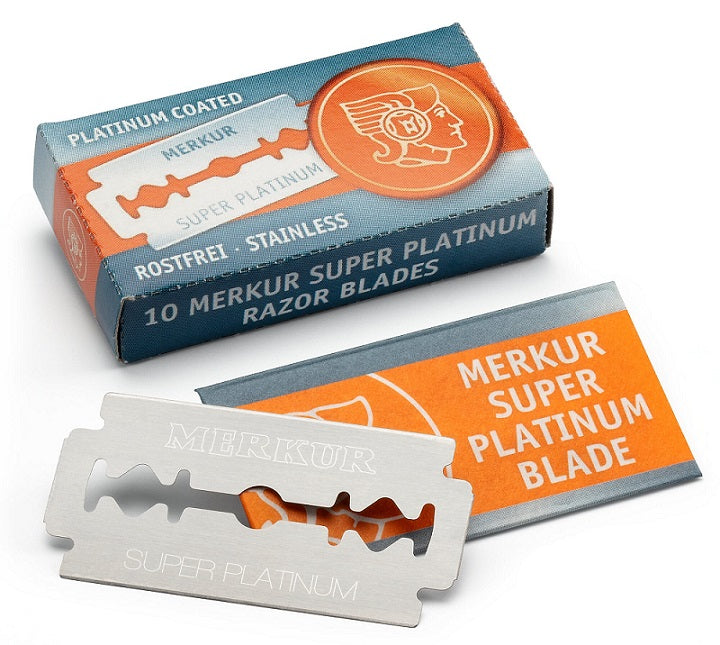 Merkur Double Edge Platinum Blades - 10 Blades