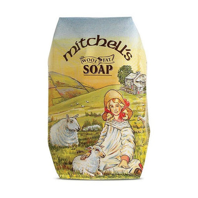 Mitchell's Country Scene Wool Fat Soap, Bath Size 150g